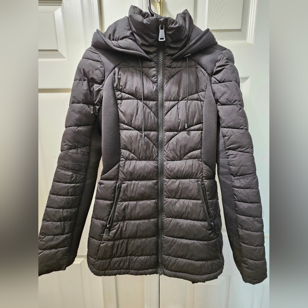 Women's Quilted Black Jacket